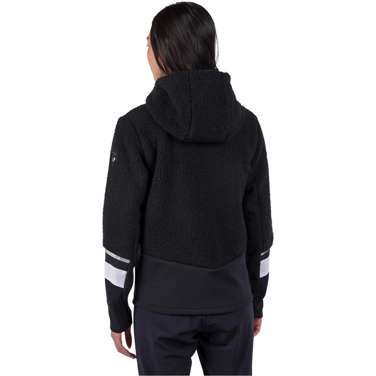Damen Fleece-Skijacke mit durchgehendem Reißverschluss Rossignol Wispile 2/7
