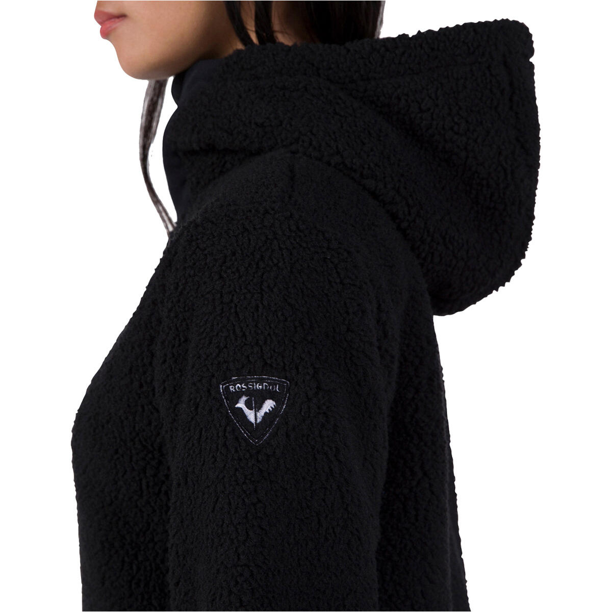 Damen Fleece-Skijacke mit durchgehendem Reißverschluss Rossignol Wispile 5/7