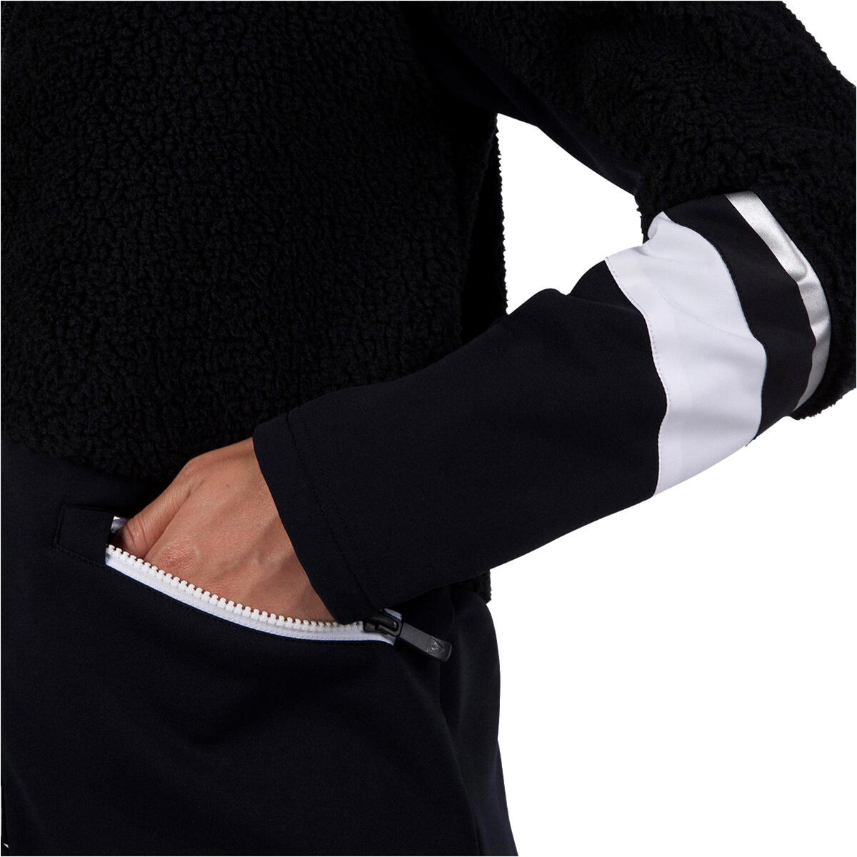 Damen Fleece-Skijacke mit durchgehendem Reißverschluss Rossignol Wispile 6/7