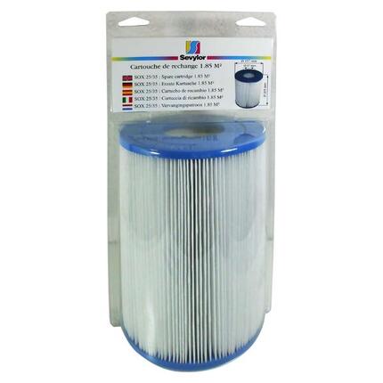 Filterkartusche für MPN 40 1,9 qm, 205 x 157 mm, Innendurchm. 67 mm