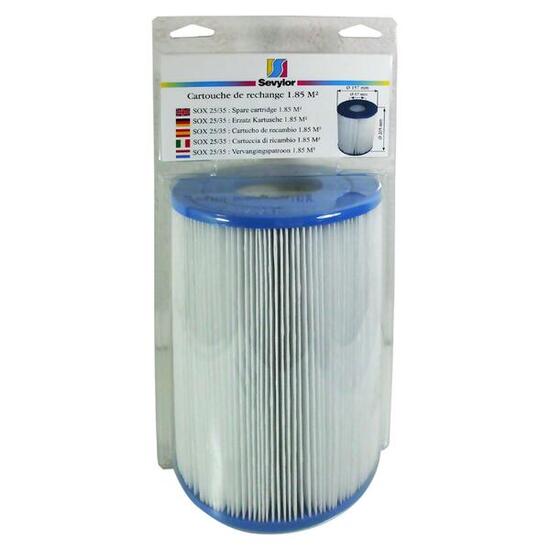 Filterkartusche für MPN 40 1,9 qm, 205 x 157 mm, Innendurchm. 67 mm