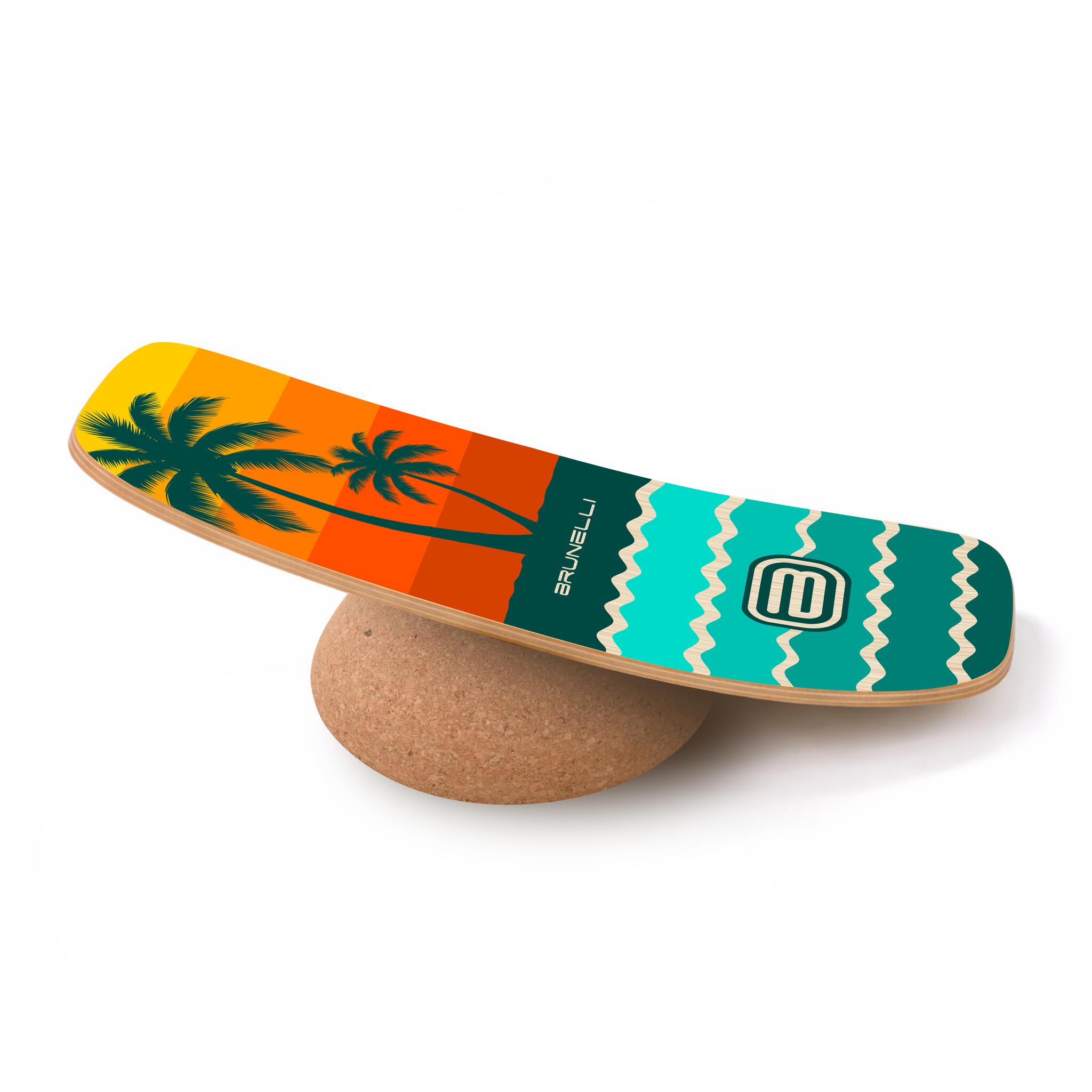 Set planche d’équilibre Pill bois avec demi-boule – équilibre 2/5