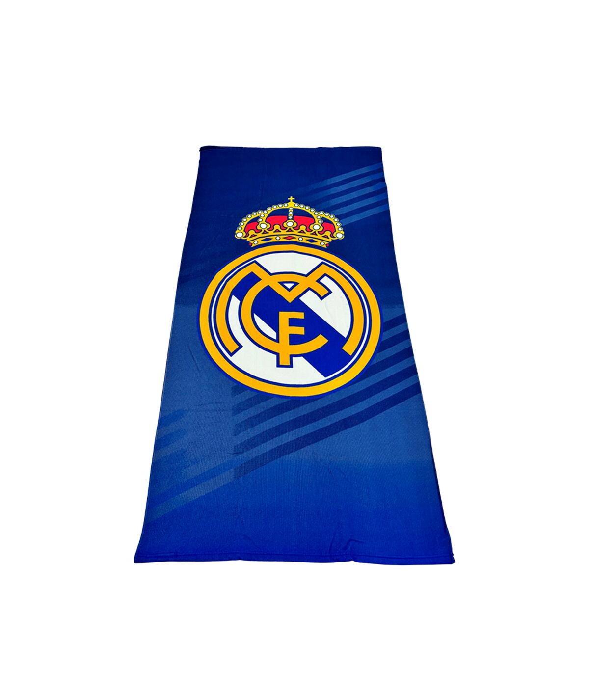 Toalla Playa Oficial Real Madrid Azul 4/4