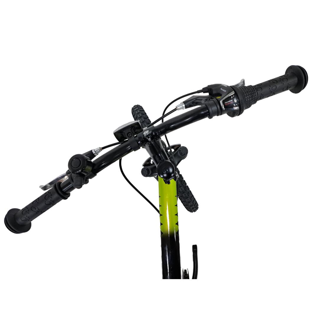 Kinderfahrrad DHS Terrana 2023 – 20 Zoll, Modell 2026, schwarz-grün 3/7