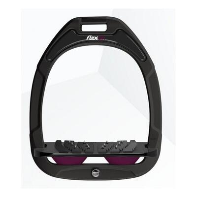 Ultra grip verstelbare beugels zwart/zwart/pruim flex-on green composite