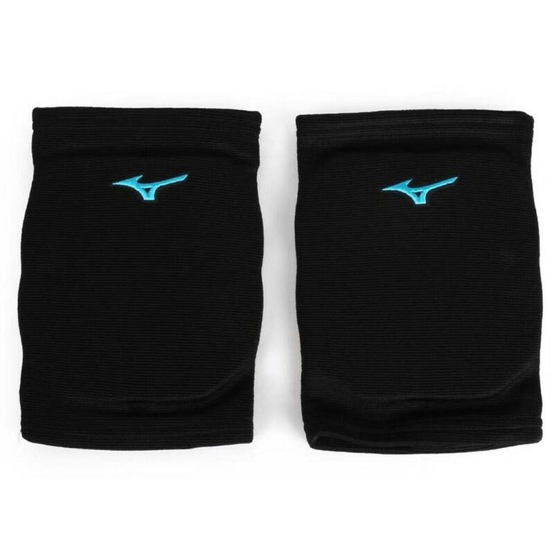 Mizuno Taiwan Adult Volleyball Knee Pad - Black/Blue 〔PARALLEL IMPORT〕