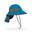 Adventure 成人中性 UPF50+防曬健行帽 - 藍色/深灰色