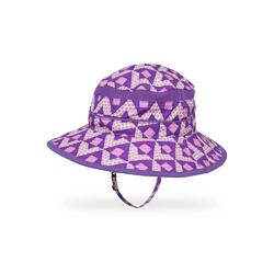 UPF50+ Kids Fun Bucket Hat Purple Dotamids L