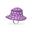 UPF50+ Kids Fun Bucket Hat Purple Dotamids L