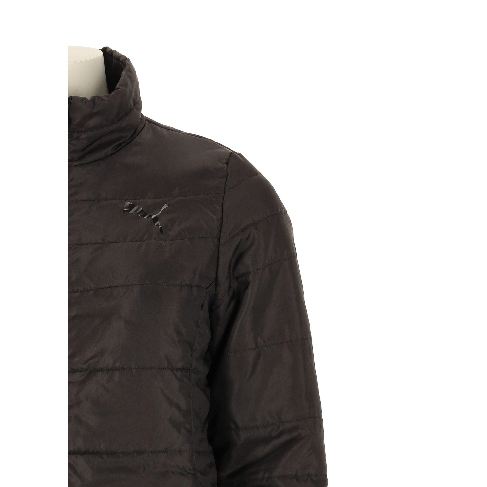 Damen Schwarzer Steppmantel 5/7