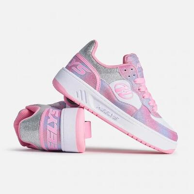 Heelys Rezerve Low Pink/Rainbow Scarpe Con Rotelle - Rosa - 39