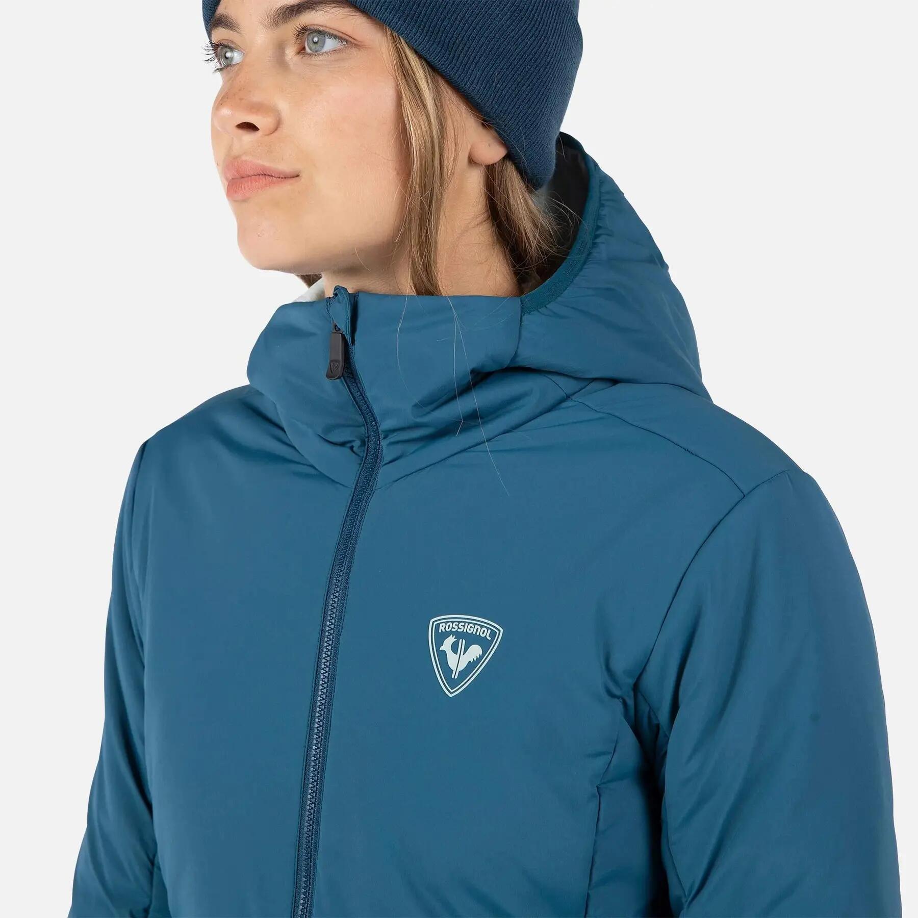 Dicke isolierte Kapuzenjacke für Frauen Rossignol Opside 6/7