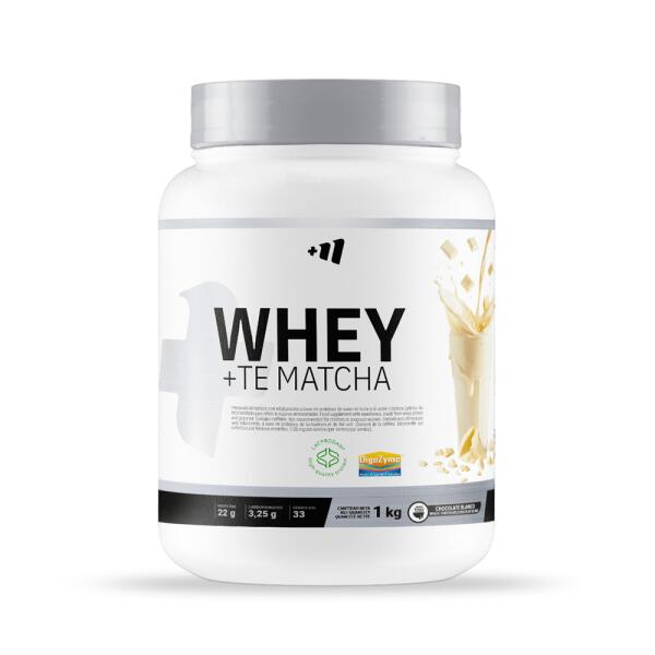 Whey + Matcha Tea - 1 kg of MASmusculo white chocolate