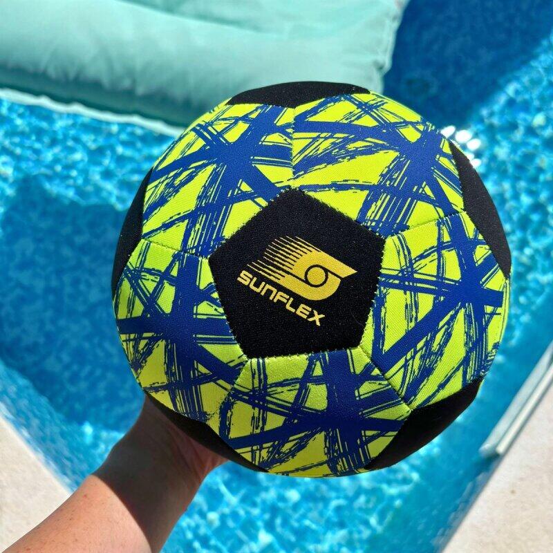 Sunflex Neopren Fußball Größe 5 Funky Crossed 2/2