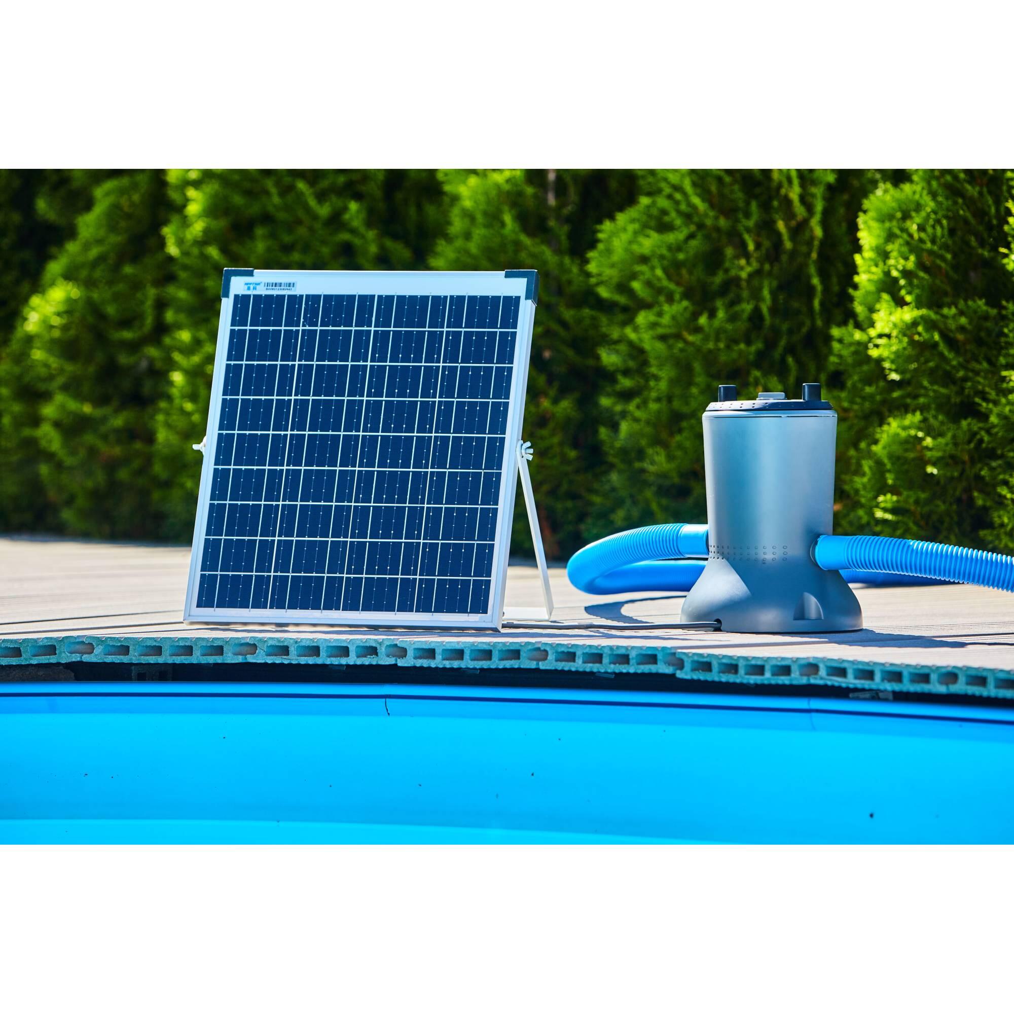 Summer Fun Solar Pool-Kartuschenfilter 1000 l/h inkl. Solarmodul 3/6