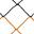 Pereche de plase fotbal 11 european bicolore PP 4mm