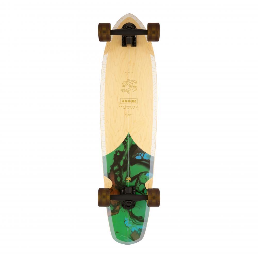 ARBOR SKATEBOARDS Mission Cruiser Complete Longboard - Groundswell 2022