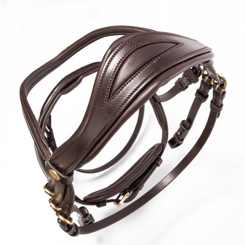 Bridon da equitazione per cavallo con flash Kavalkade Robin English Nb 2/5