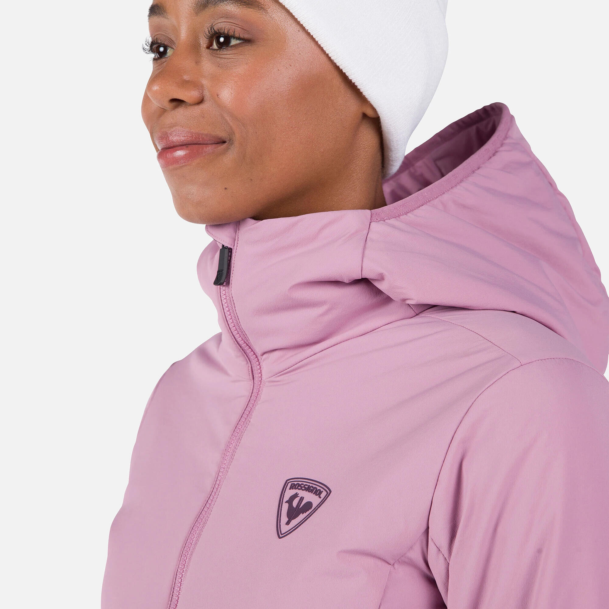 Daunenjacke mit Kapuze, Damen Rossignol Opside 5/7