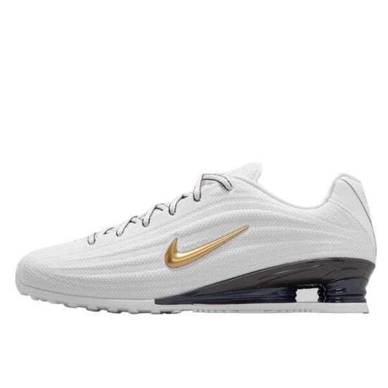 Zapatillas Shox Z White Metallic Gold