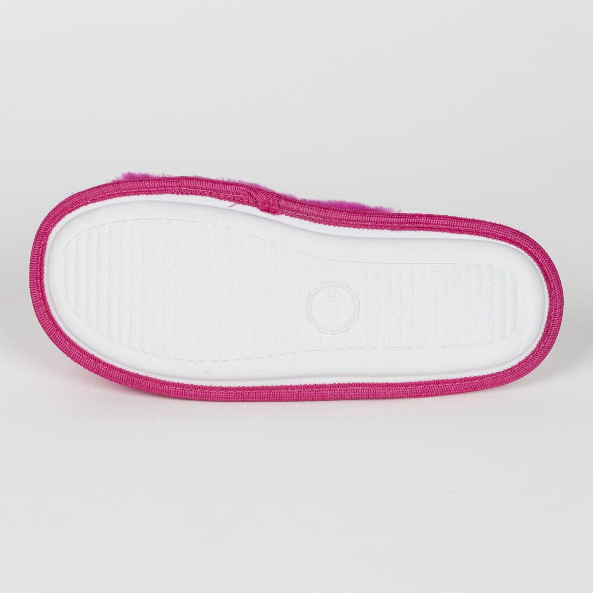 Zapatillas de Casa Alicia En El País de las Maravillas Peluche Fucsia Mujer 5/6