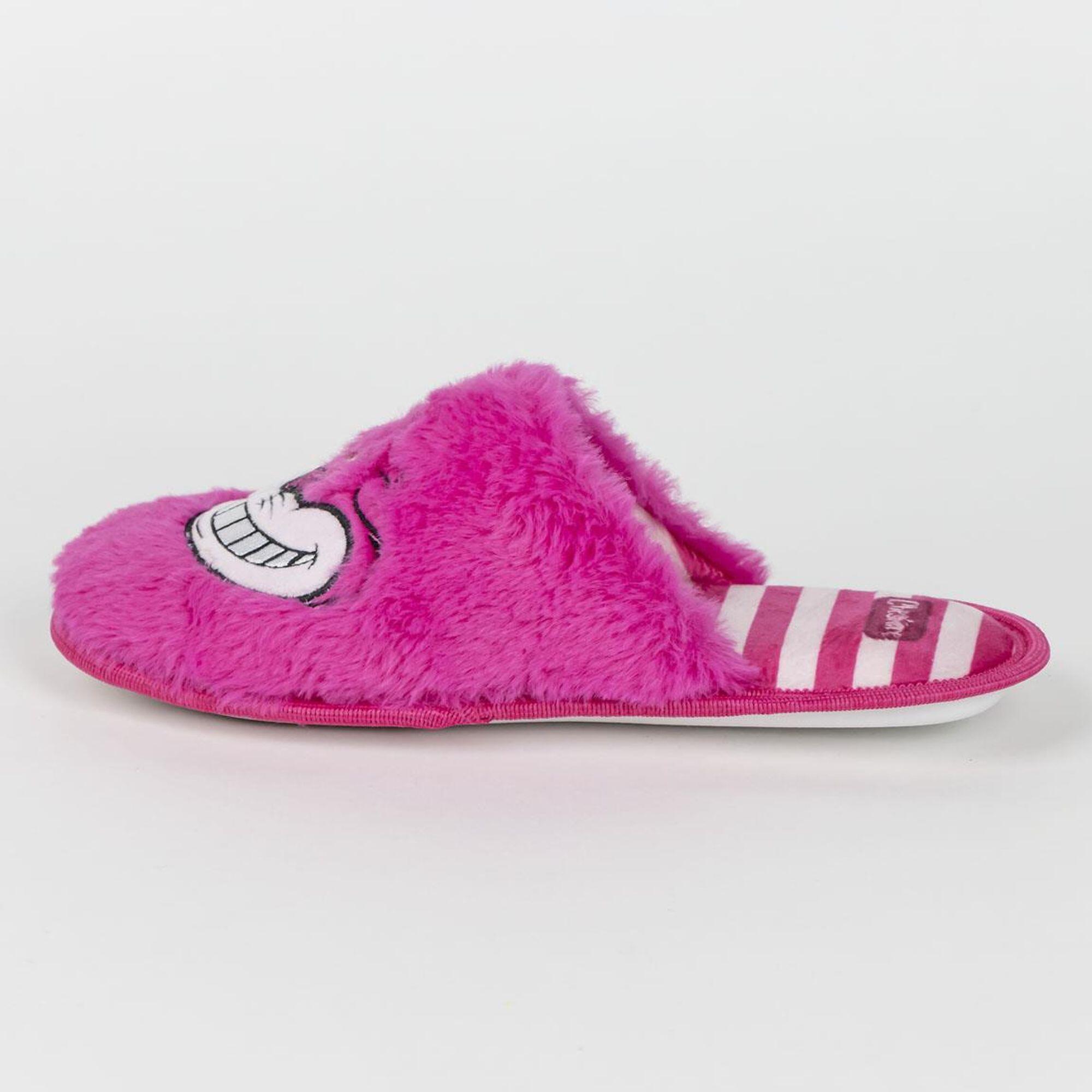Zapatillas de Casa Alicia En El País de las Maravillas Peluche Fucsia Mujer 4/6