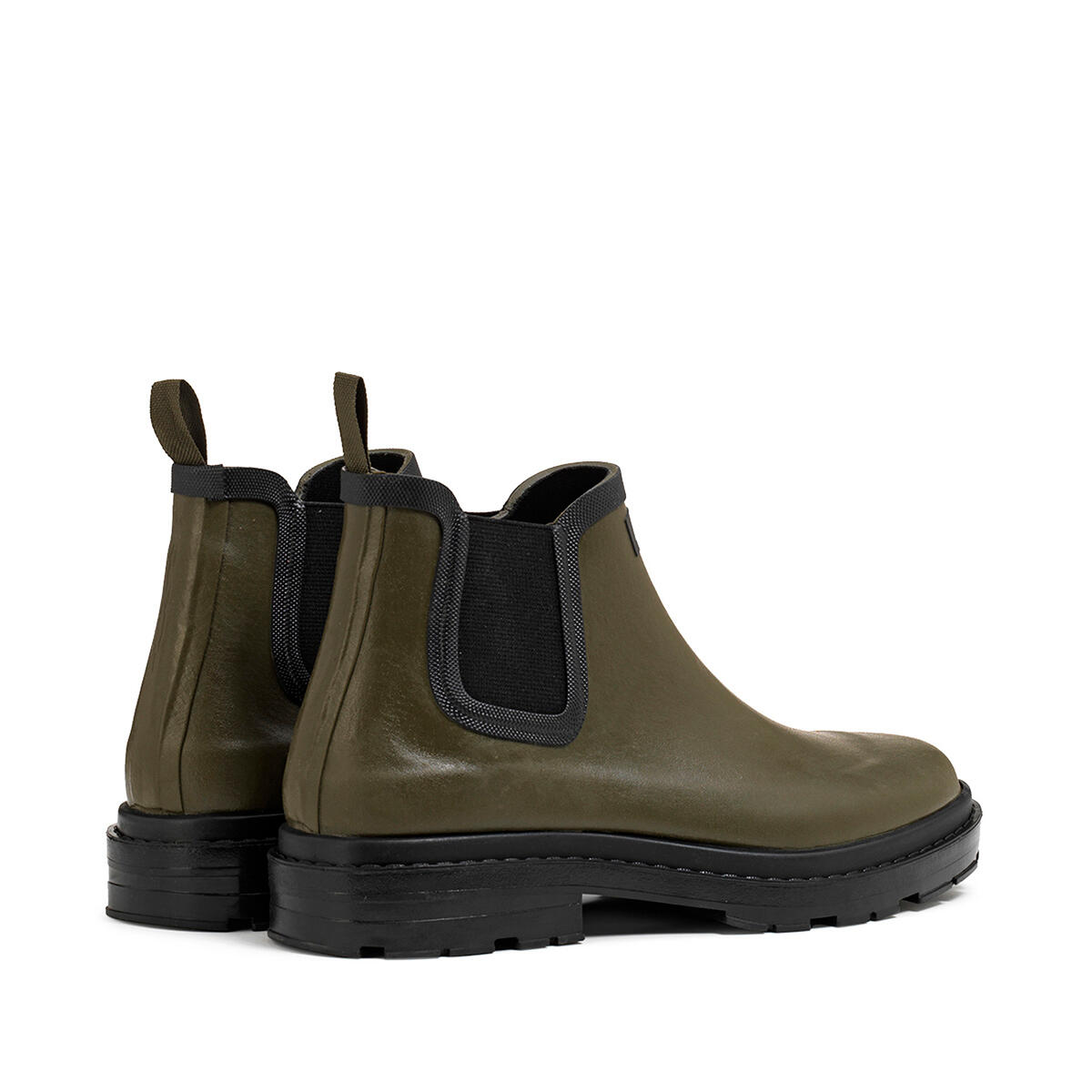 Botte de pluie CHELSEA RAIN UNISEX Mixte kaki 3/4