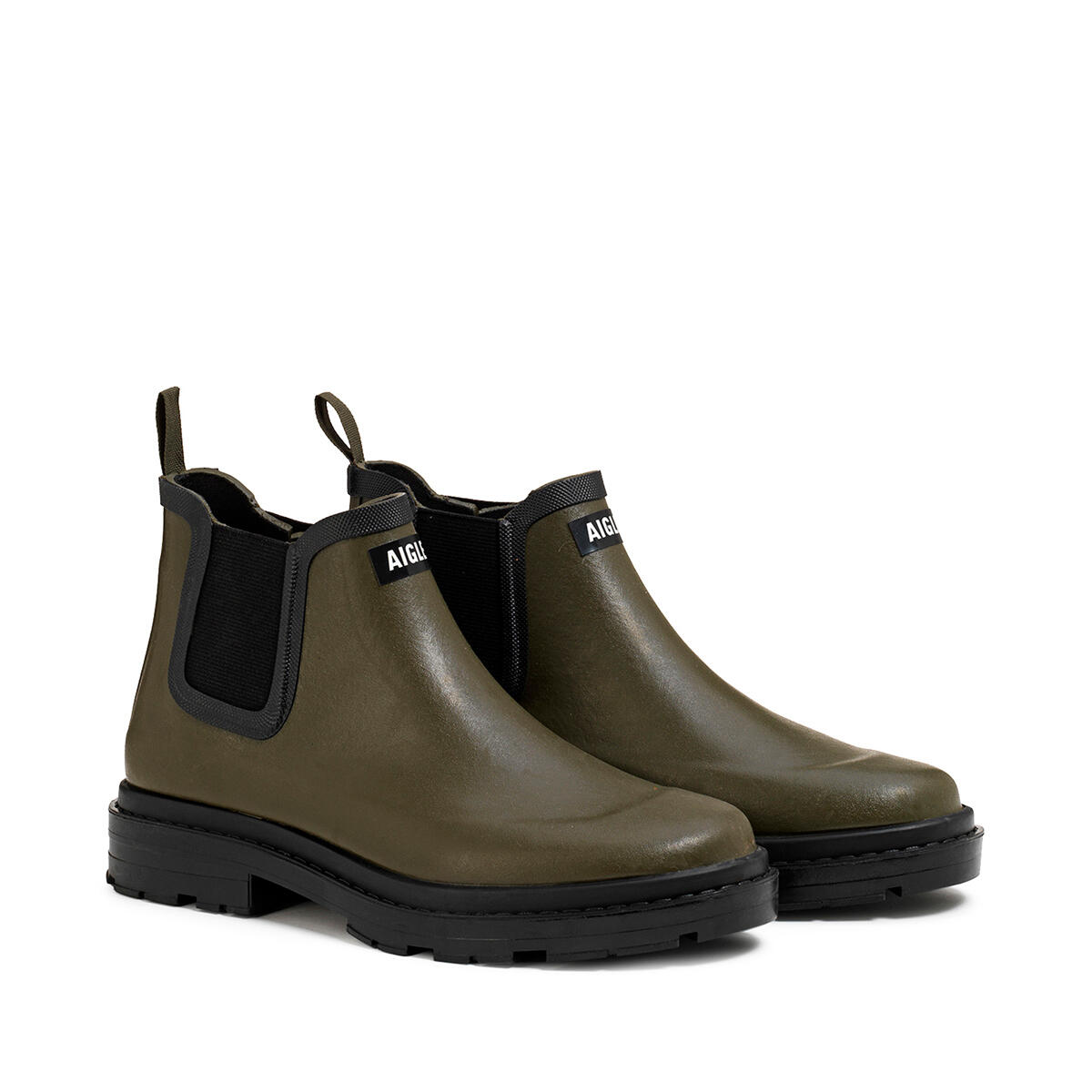 Botte de pluie CHELSEA RAIN UNISEX Mixte kaki 2/4