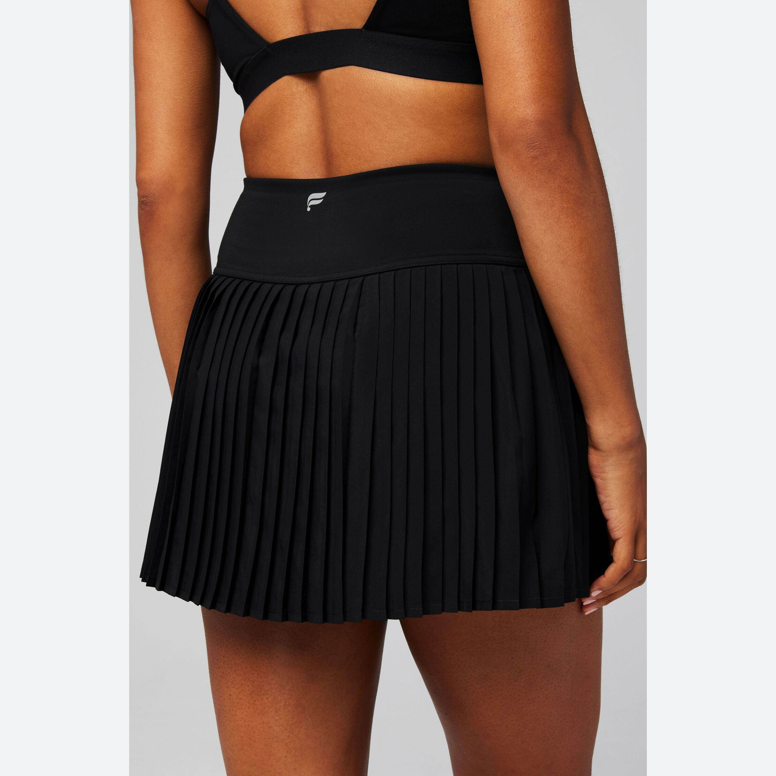 Dames Rock Hot Shot Pleated Classic Mini Skirt Van Gerecycled Materiaal 3/7
