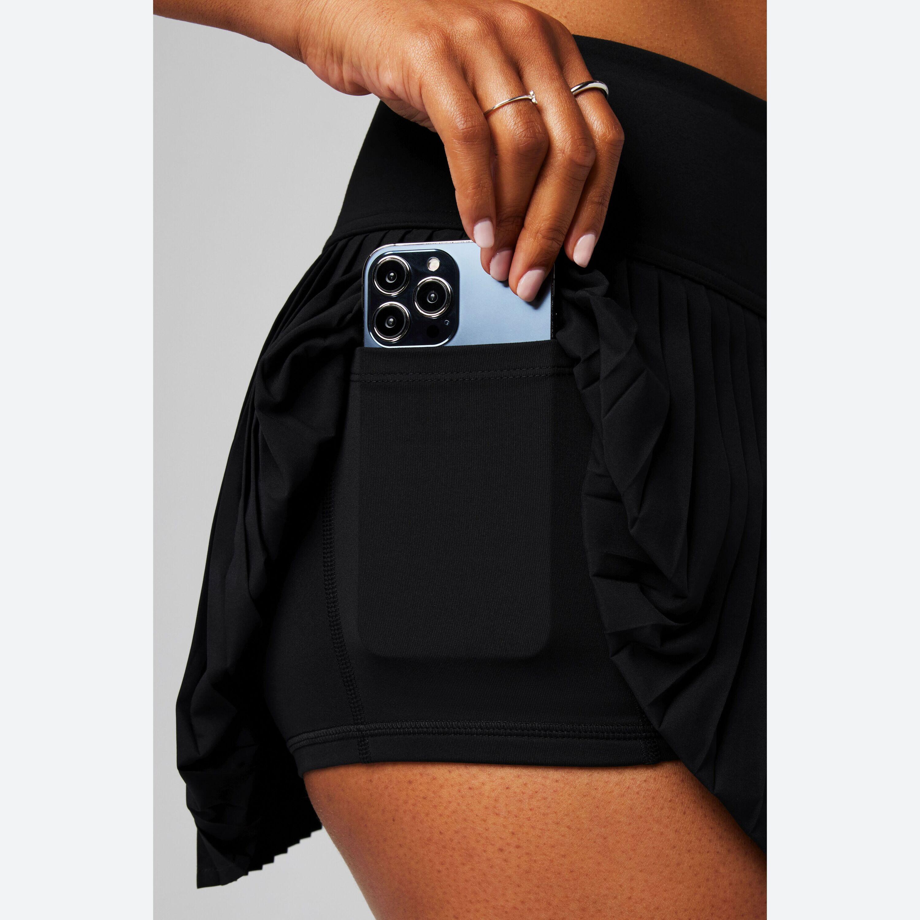Dames Rock Hot Shot Pleated Classic Mini Skirt Van Gerecycled Materiaal 4/7