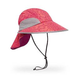 UPF50+ Sport Hat Coral Kaleidoscope M