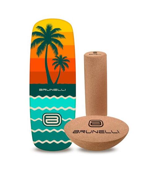 Set Balance Board Pill avec rouleau en liège & demi-boule – Kit complet