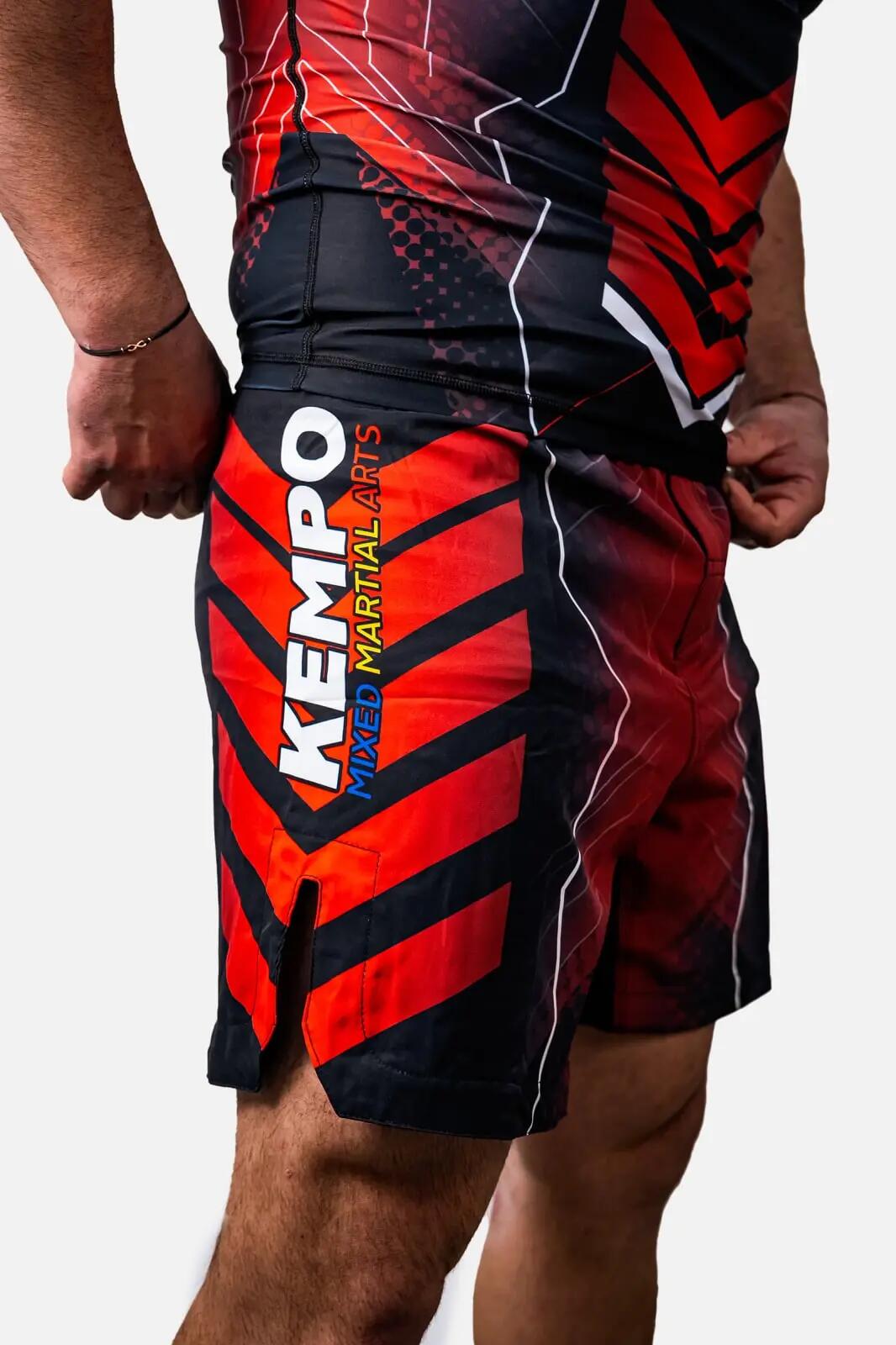 Short MMA ARMURA Kempo 3.0 Rosu Juniori 2/4