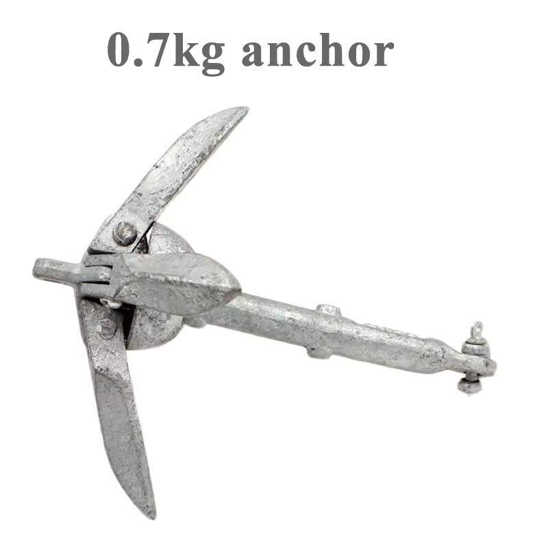 Mini-Faltanker 0,7 kg mit 10 m Seil - Ideal für SUP, Kajak & Schlauchboot 3/4