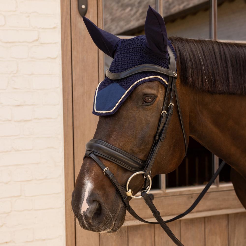 Bonnet anti-mouche Wellington soundless velvet marine 3/3