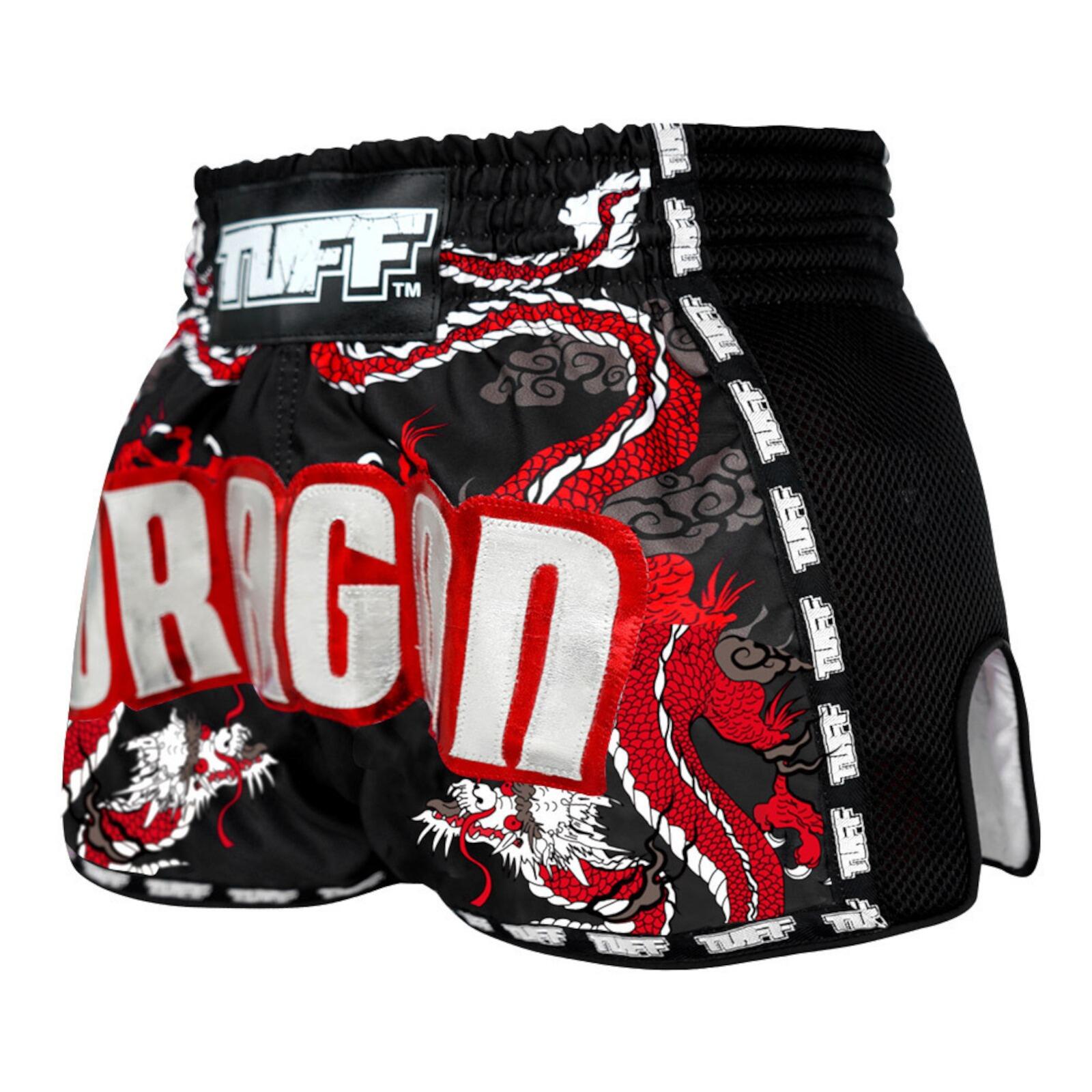 Spodenki treningowe TUFF Black Chinese Dragon with Text 3/5