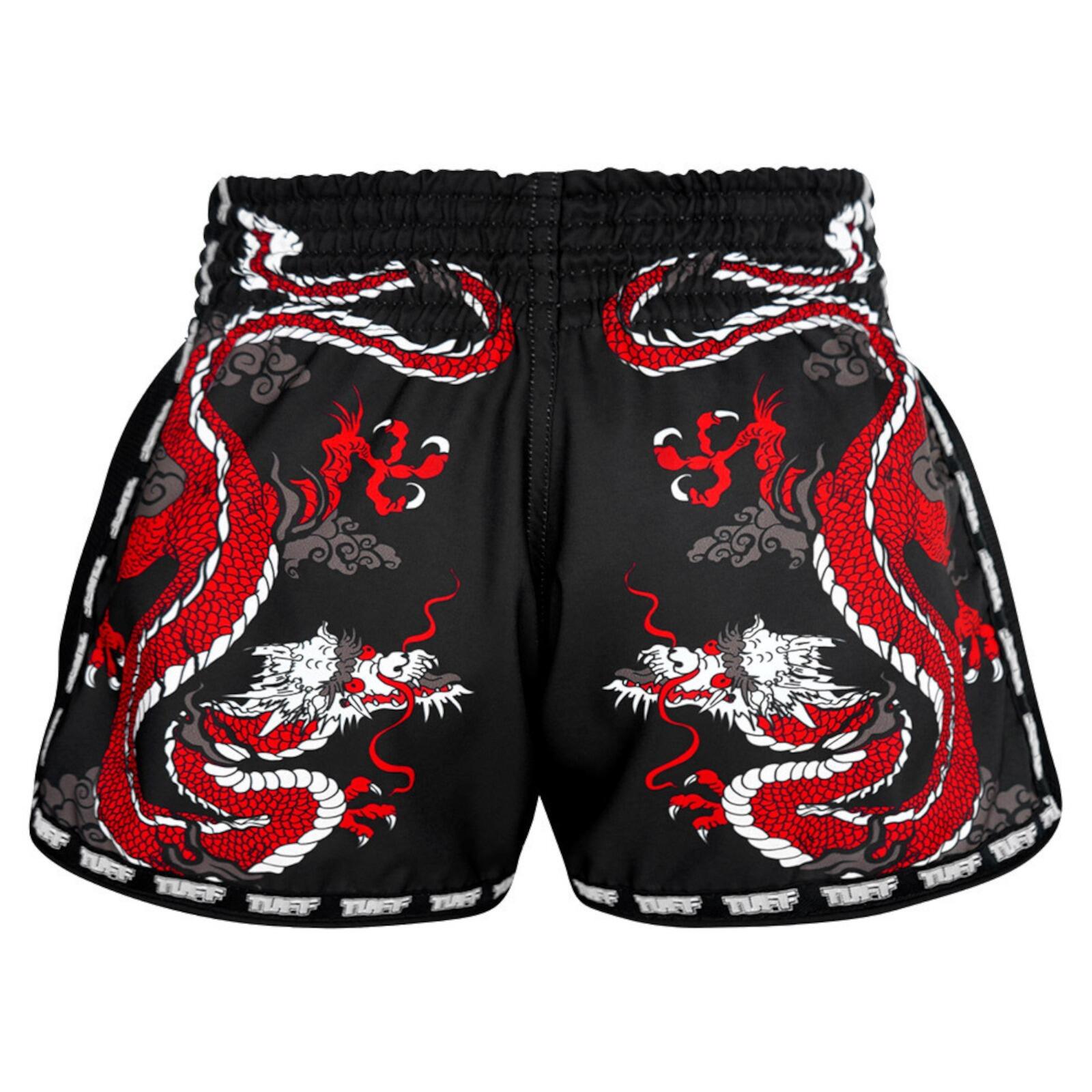Spodenki treningowe TUFF Black Chinese Dragon with Text 4/5