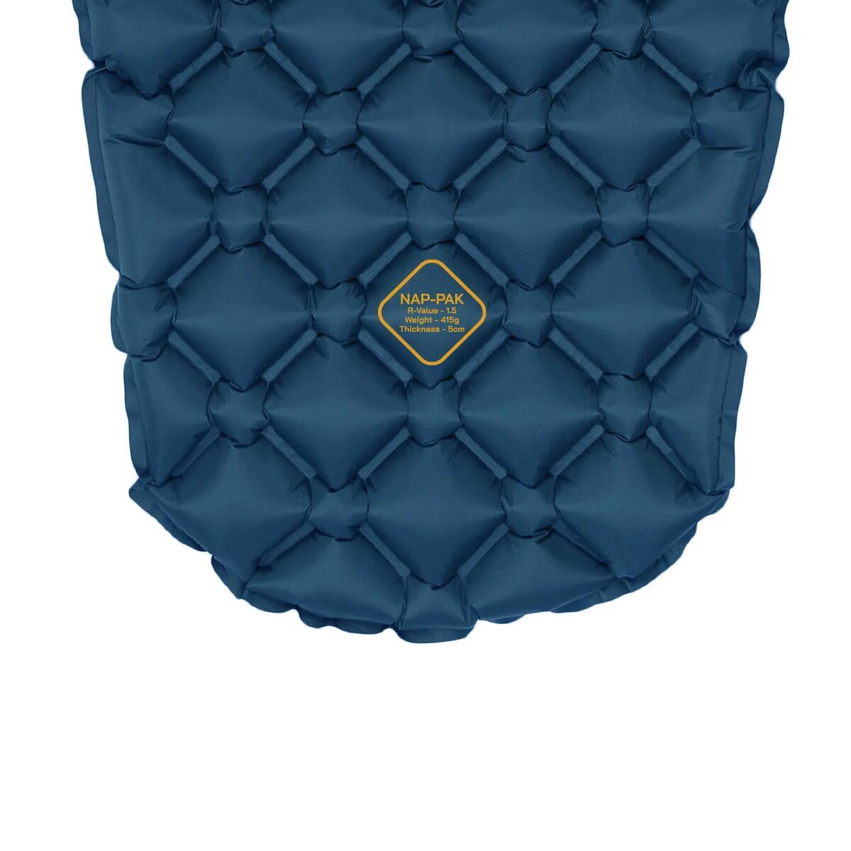 Highlander NAP-PAK Inflatable Sleeping Mat – Lichtgewicht & compact - HIGHLANDER 3/5