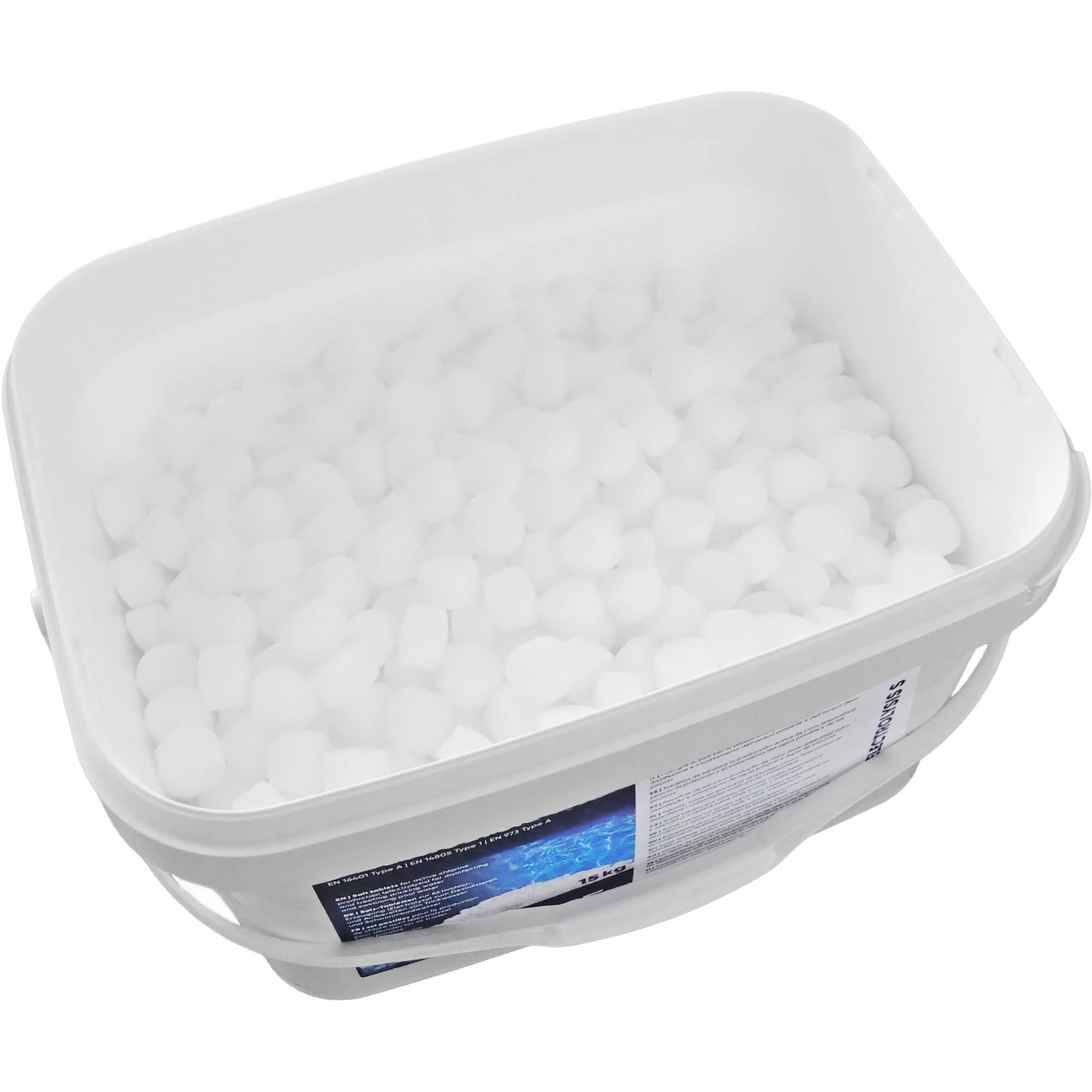 Elektrolyse Salz Poolsalz Tabletten 15kg 2/2