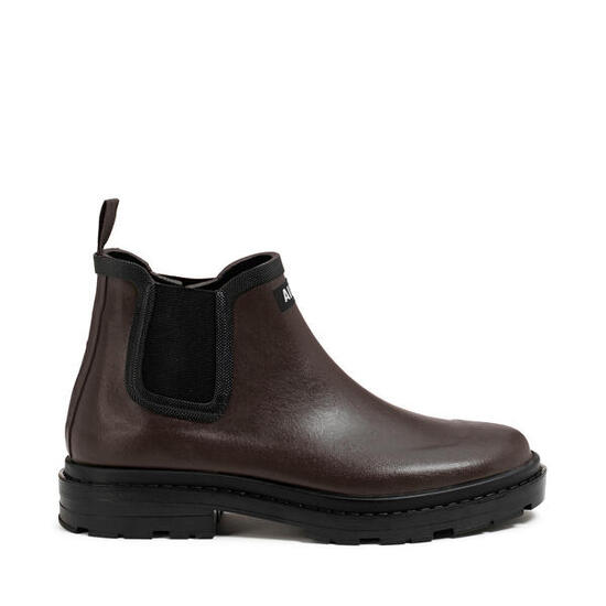 Botte de pluie CHELSEA RAIN UNISEX Mixte Marron foncé