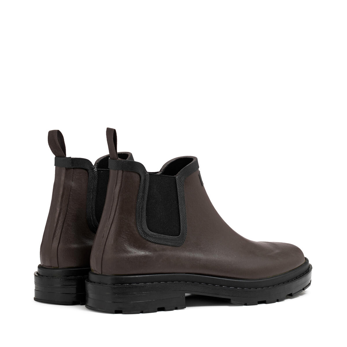 Botte de pluie CHELSEA RAIN UNISEX Mixte Marron foncé 3/4