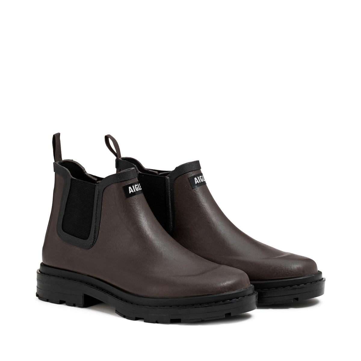 Botte de pluie CHELSEA RAIN UNISEX Mixte Marron foncé 2/4