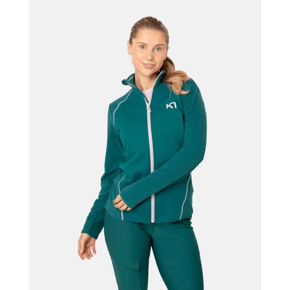 Pile con zip da donna Kari Traa 3/4
