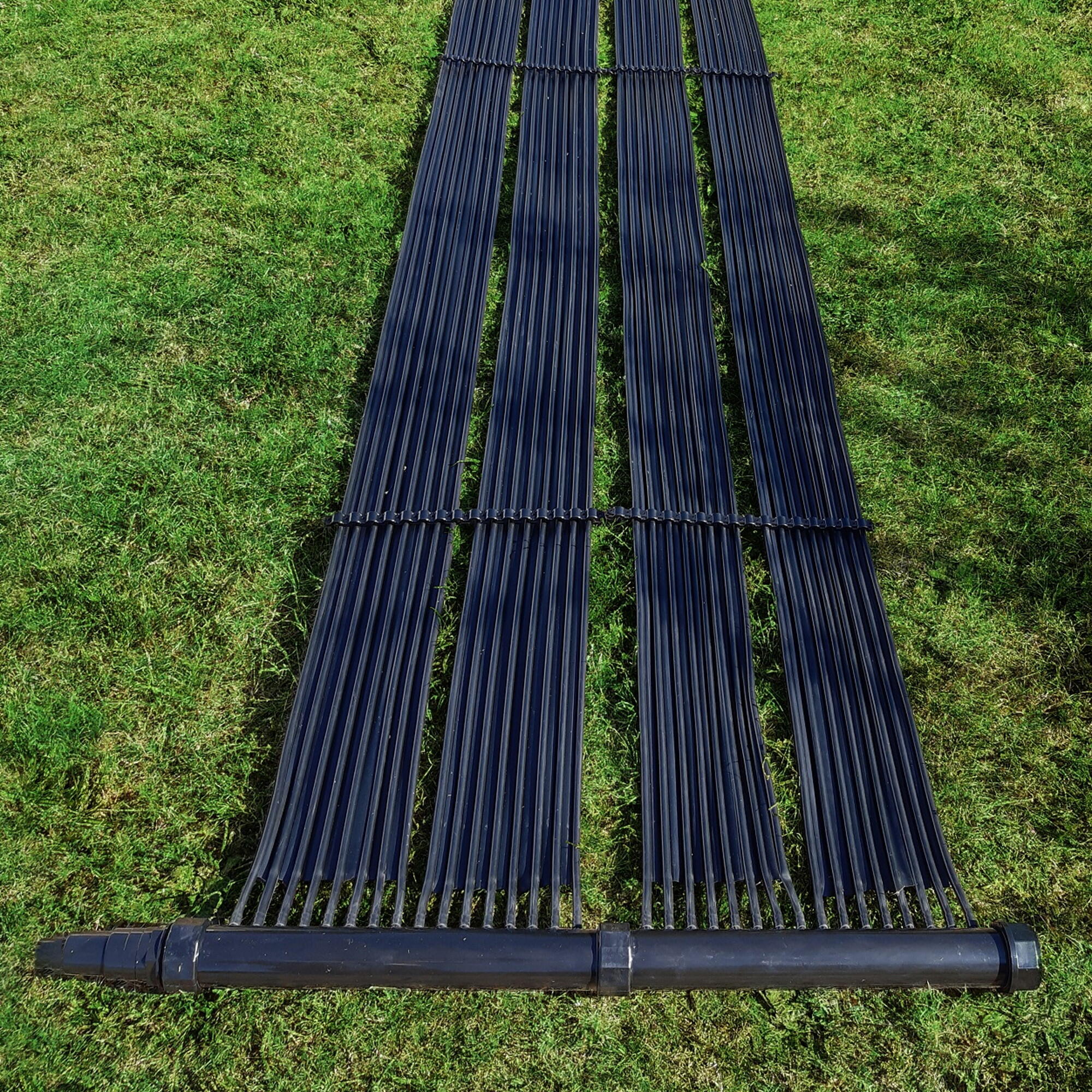 Solarkollektor 61x610 cm inkl. Verbindungsmuffen 3/7