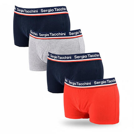 Sergio Tacchini Pack de Boxers Homme Lot de 4