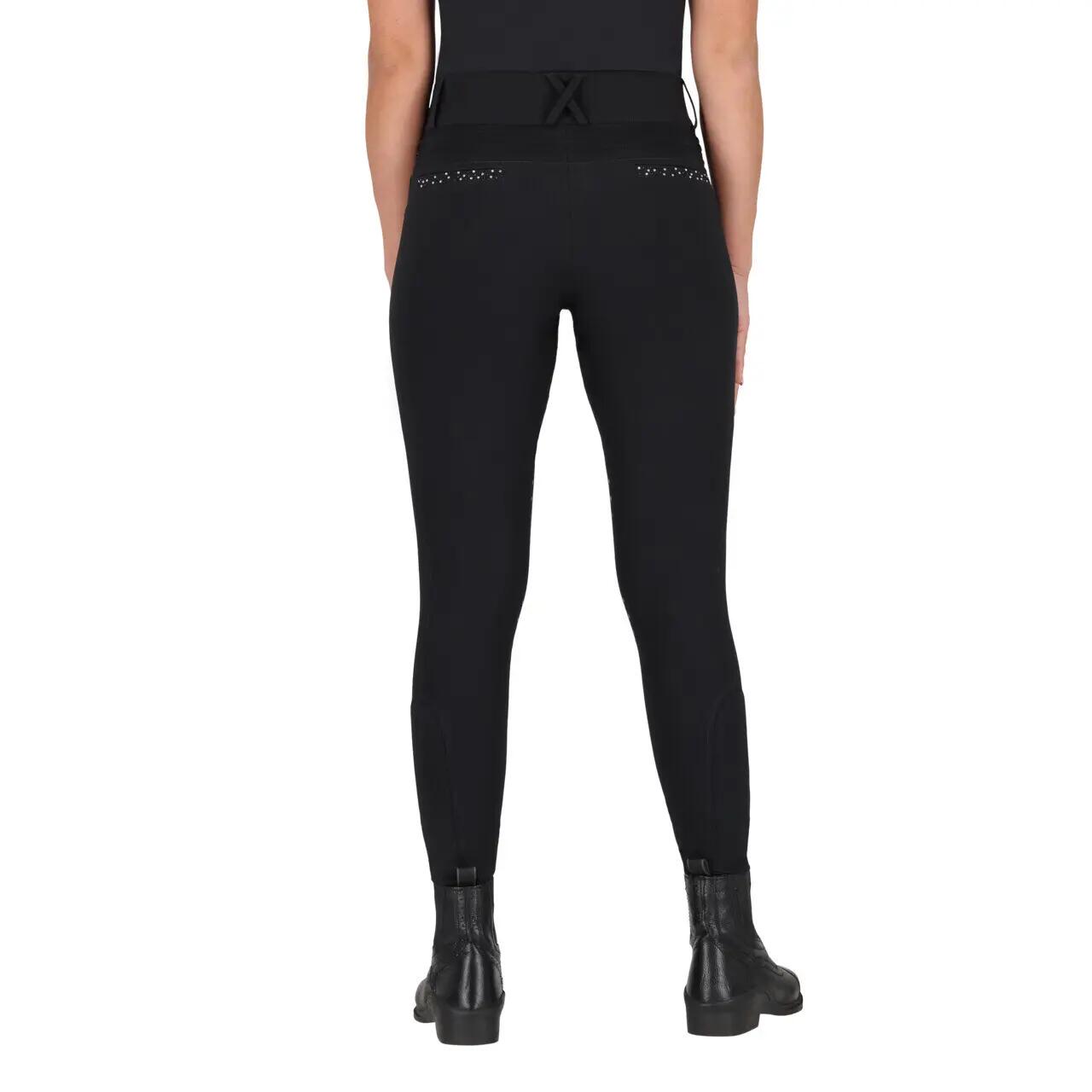 Reithose mid grip Damen QHP Oakleigh 2/6