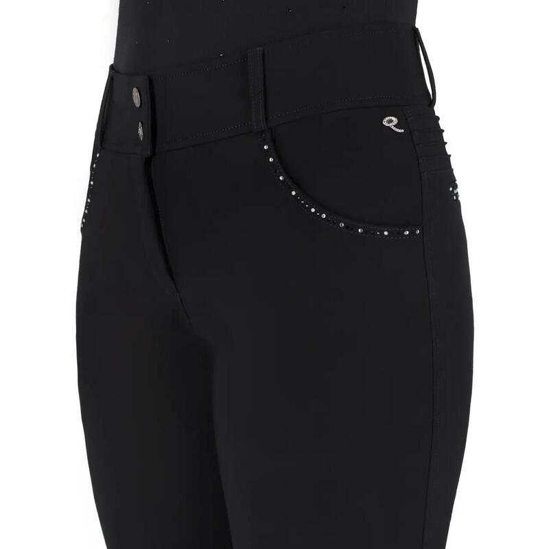 Pantalon QHP Oakleigh cu grip mediu pentru femei