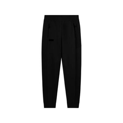 Pantalone in Interlock con Coulisse e Fondo a Polsino