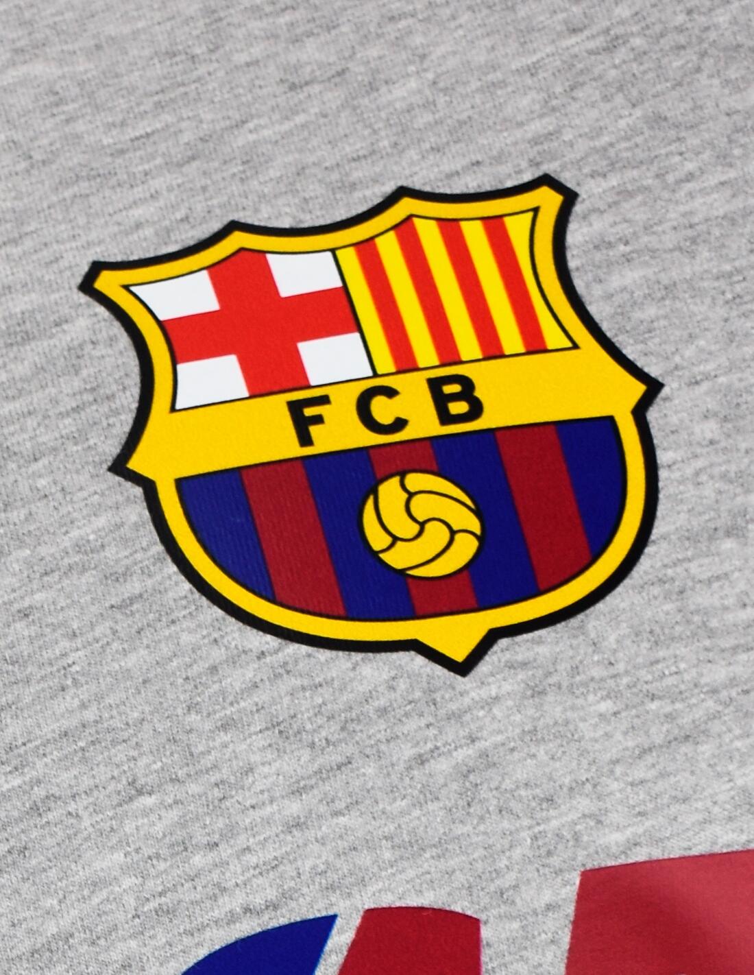 Camiseta FC Barcelona Sentiment Blaugrana Gris - Júnior 2/3