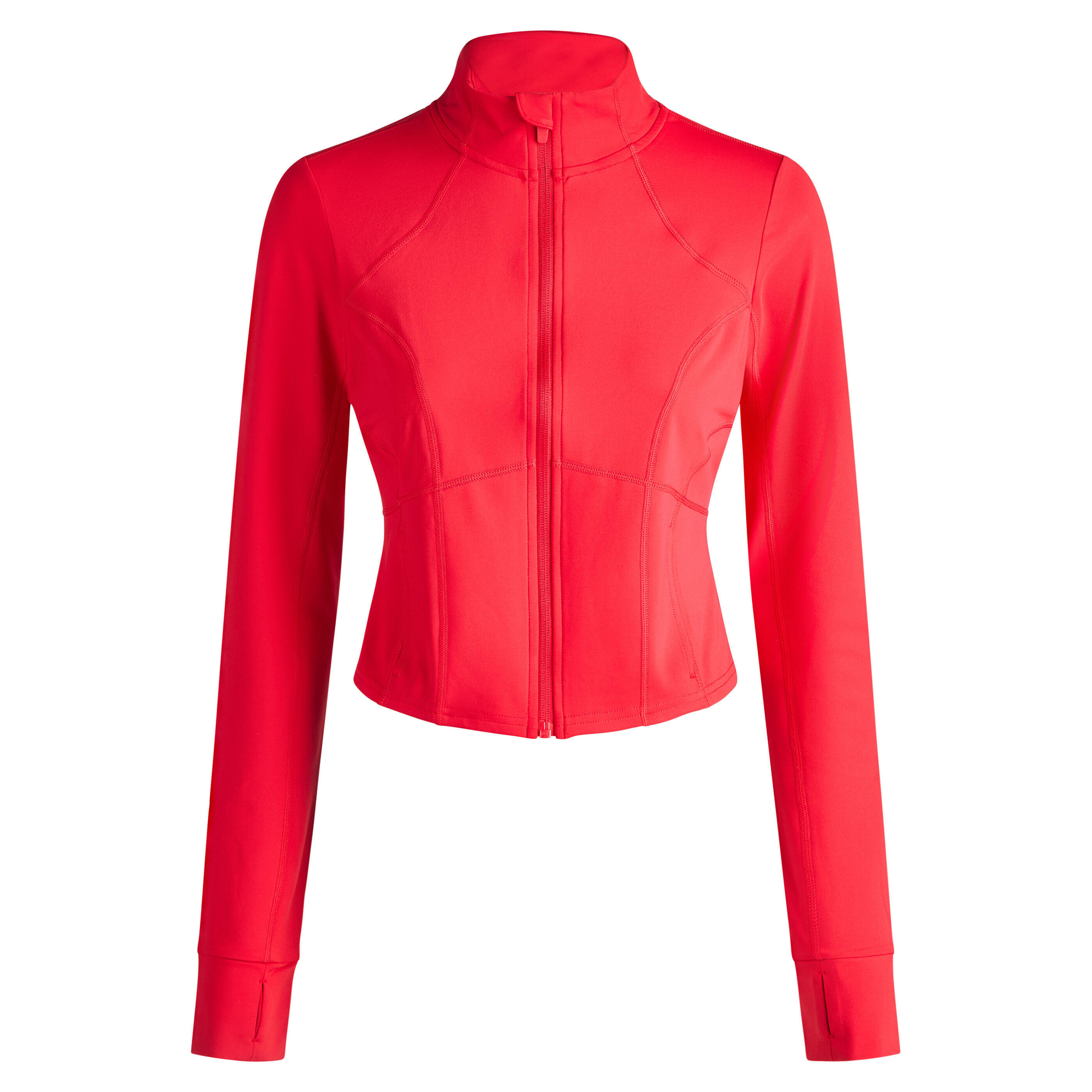 Damesjasje Perfect Storm Cropped Train Jacket, Gemaakt Van Elastisch Materiaal. 2/4